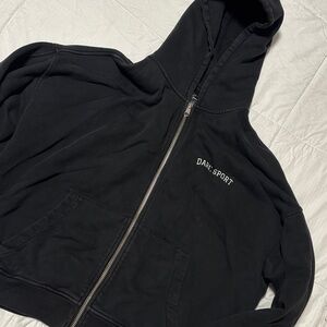 Darc Sport Men's Black Zip-Up Hoodie